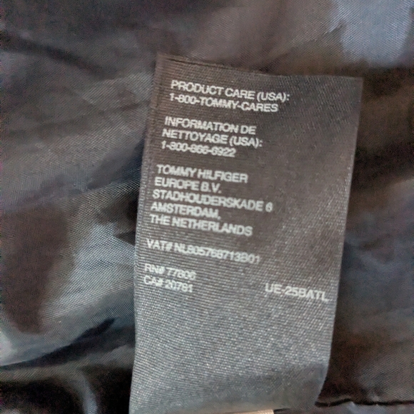 Tommy Hilfiger Navy Blue Utility Jacket Womens Large, Military Gorpcore Boho NEW - Picture 6 of 15